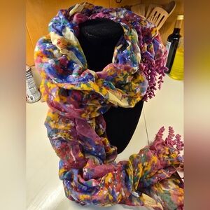 Treska Multicolor Artistic Scarf
